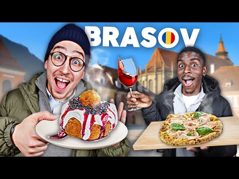 We tried the best Restaurants in BRAȘOV | Romanian food tour