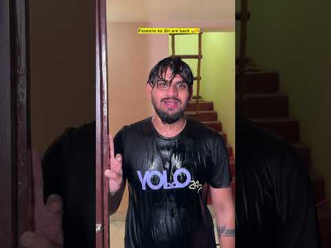 Paseena days are back 😂🔥| india family #shorts #indian #chaman #relatable #garmi #comedy #bachpan