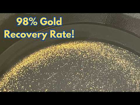 How to Pan Micro Fine Gold with a 98% Recovery Rate!