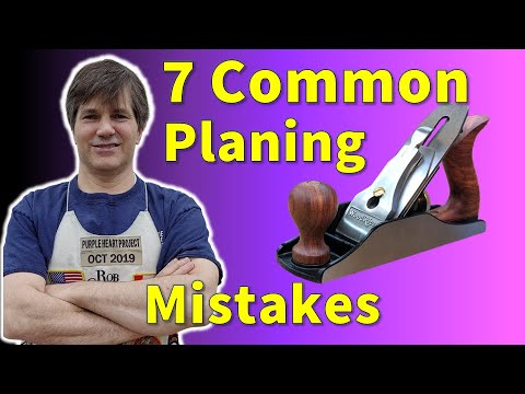 Hand Plane Basics - Common Planing Errors