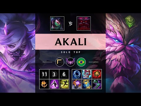 Akali Top vs Ornn - BR Master Patch 25.17