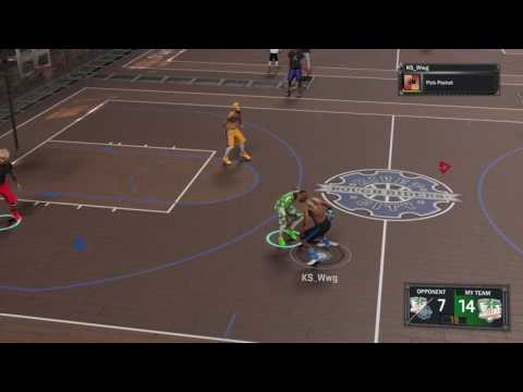 NBA 2K17 killer crossover with the finish
