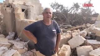 Tromba marina a Marsala, un residente: «La casa è distrutta, non sappiamo dove dormire»