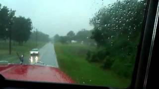 Peterbilt truckin in the rain