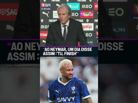 O JORGE JESUS DISSE QUE ERA O FIM PARA NEYMAR! 😳🥺 #shorts