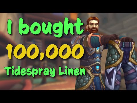 I bought 100,000 Tidespray Linen, Here's What Happened