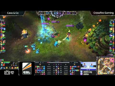 Cava & Co vs Crossfire Gaming - LoL - Квалификации за балканската лига