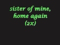 The Psychedelic Furs, Sister Europe with lyrics