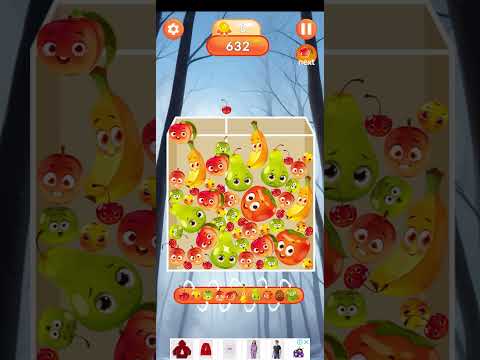 Smiley Fruit Merge - Drop Game