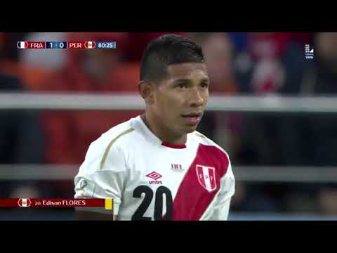 La oreja Edison flores amarilla Rusia 2018 - Peru vs Francia