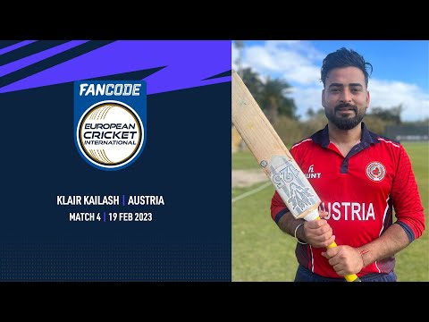 POTM: K.Kailash - MAL vs AUT | Highlights | FanCode ECI Malta-Austria | Malta 2023 | ECI23.004
