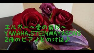 Download lagu ～愛の挨拶～ ヤマハ、スタインウェイ、２種のピアノとの対話♪ mp3