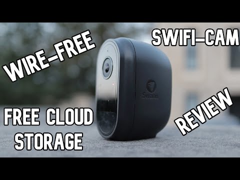 Swann Wire free SWIFI Security Camera Review Demonstration