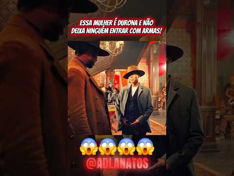 ESSA MULHER É DURONA E NÃO DEIXA NINGUÉM ENTRAR COM ARMAS! 😱 #shorts