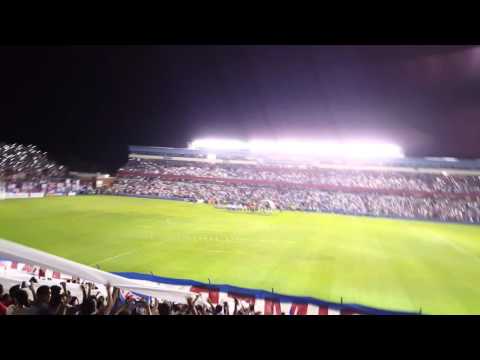 "Nacional vs Palmeiras recibimiento Copa Libertadores La Banda Del Parque" Barra: La Banda del Parque • Club: Nacional