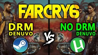 Far Cry 6 - Denuvo vs No Denuvo - DRM vs NO DRM - Steam vs Torrent