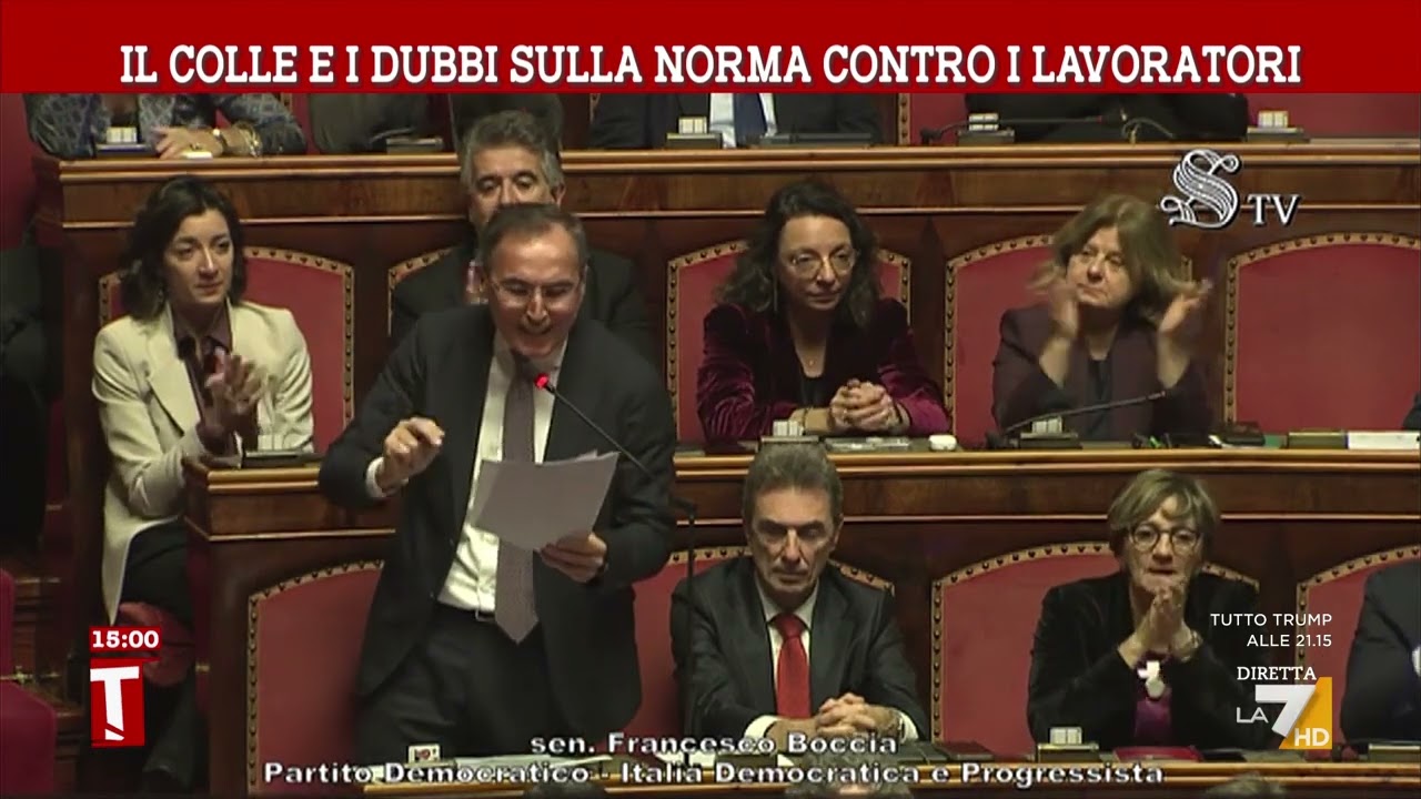 Il Colle e i dubbi sulla norma contro i lavoratori