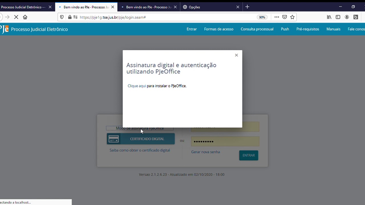 Vídeo 01 – Saiba como acessar o PJe - Zonas Eleitorais.