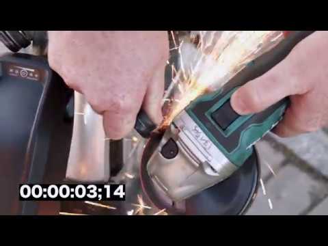 Abus BORDO GRANIT XPlus™ 6500 cut in 16 seconds