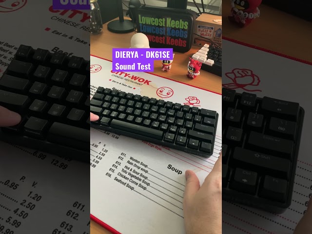 Vídeo relacionado con Dierya DK61se Teclado Mecánico Gaming Mini 60% Red Switch Mechanical Keyboard Retroiluminación Verde,Cable USB-Type C,Teclado Ultra-Compacto 61 Teclas Anti-Fantasma US Layout para PC/Windows