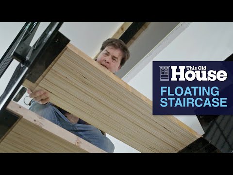 How to Build a Floating Staircase | This Old House
