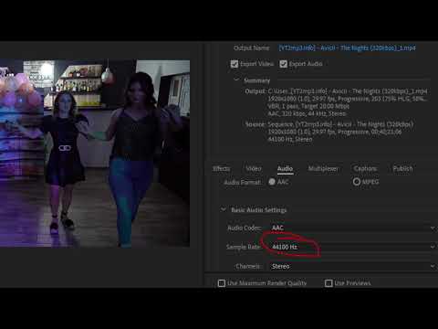 FIX Adobe Premiere Pro 2023 / 2022 Some audio tracks not exporting - SOUND ERROR