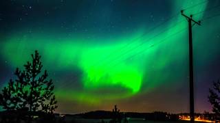 preview picture of video '18.03.2015 Aurora Borealis Timelapse in Finland'