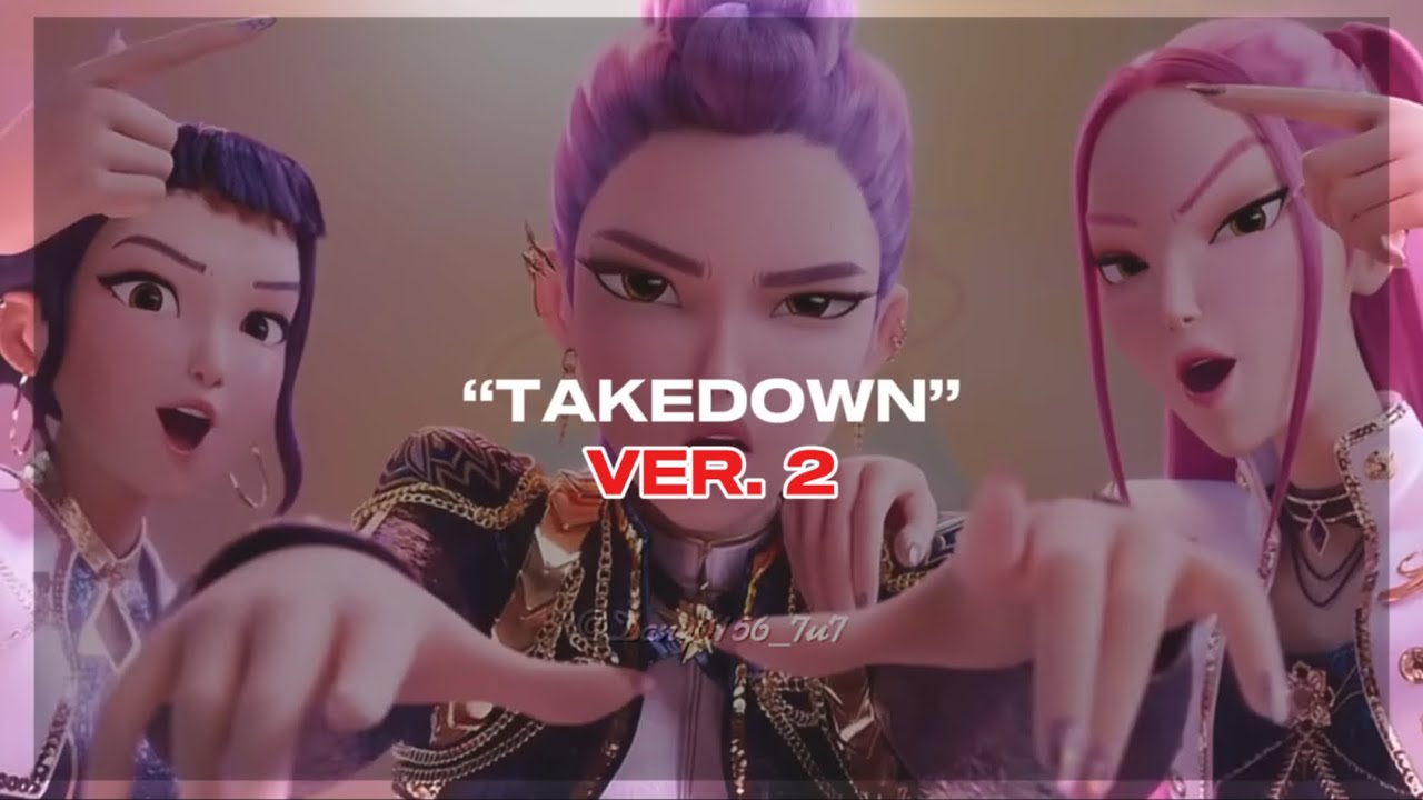 NOCAUT - HUNTRIX Español VERSIÓN 2 🗣️✨|| Extendida, Letra||TAKEDOWN - HUNTR/X Kpop Demon Hunters