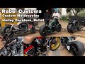 Custom Motorcycles Air Suspension Wide Tyre Harley Davidson Bullet Many More Things Punjab
