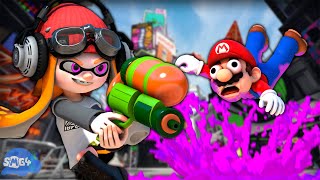 SMG4: If Mario Was In... Splatoon 3