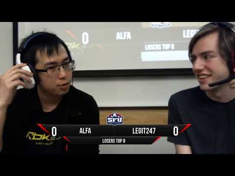 SFU Surrey Ultimate #11 - Losers Top 8 - Legit247 VS alfa