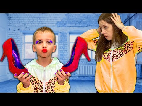 👩‍👦 MIRCEA o imită pe mami LUMINIȚA