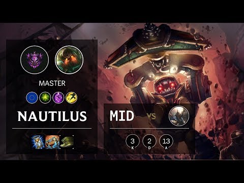 Nautilus Mid vs Pantheon - EUW Master Patch 10.5