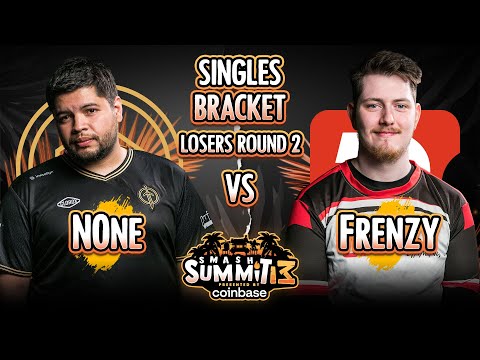 n0ne vs Frenzy - Singles Bracket: Losers Round 2 - Smash Summit 13 | Captain Falcon vs Falco