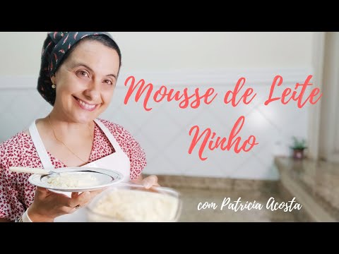 MOUSSE DE LEITE NINHO (sem gelatina) - #umadelícia #moussedeleiteninho #omelhor #fácildefazer