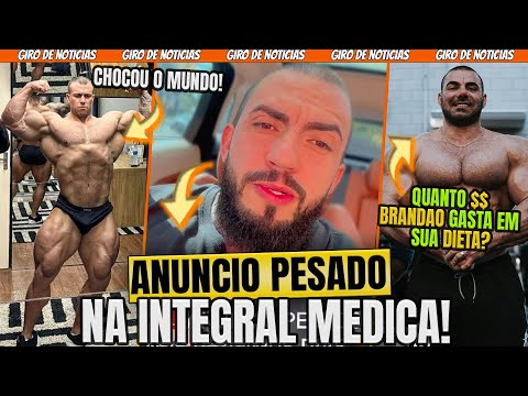 ANUNCIO DE PESO NA INTEGRAL MEDICA! QUANTO BRANDAO GASTA EM SUA DIETA? HORSE BUGANDO GERAL!