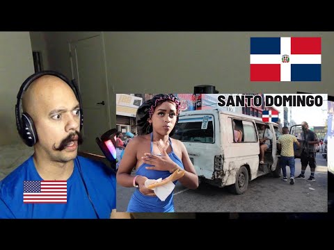 Puertorriqueño-estadounidense reacciona a las calles reales de República Dominicana que no te mue...