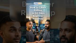 Learn Python In 30 Days | How To Learn Python | Python Tutorial 2026 | #Shorts  #Simplilearn