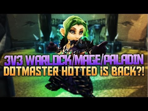 DOTMASTERX Hotted is BACK?!3v3 Warlock Arenas! MLP Action!!