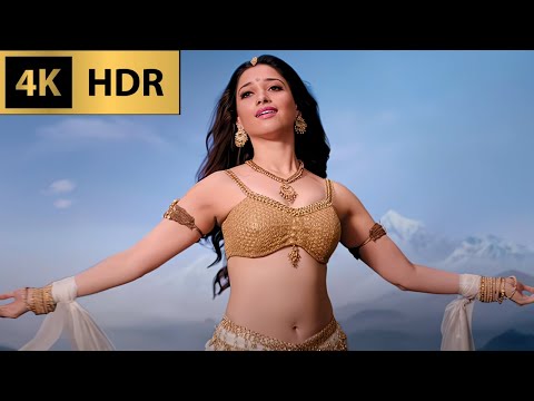 4K Remastered - Khoya Hain (Dhivara) | Tamannaah, Prabhas | Baahubali