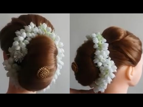 Bridal hairstyle || दुल्हन जुड़ा || updo tutorial ||