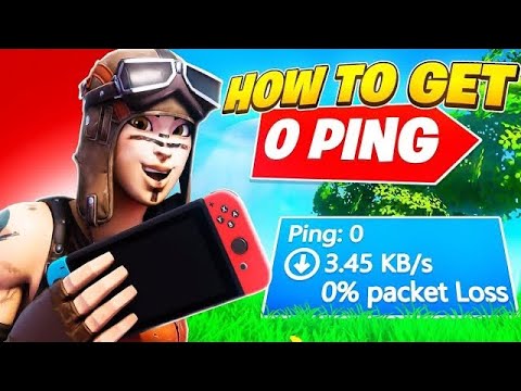 How To Get 0 PING and Low Input Delay on Nintendo Switch! (Fortnite Settings)