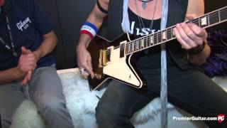 Video thumbnail for Musikmesse '13 - Gibson Chris Cornell ES-335 & Bill Kelliher "Golden Axe" Explorer Demos by Premier Guitar