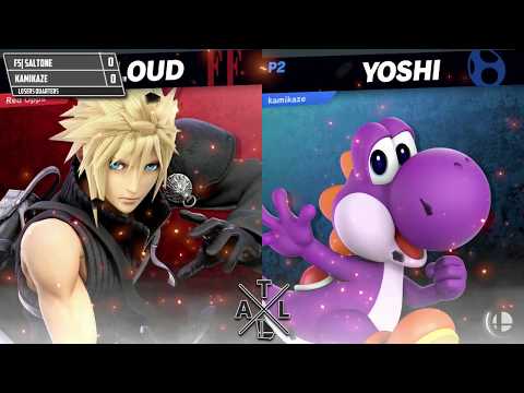 Smash Ultimate Tournament 1/19/19 - FS| SaltOne(Cloud) Vs Kamikaze(Yoshi) . - L. Quarters