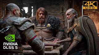 GOD OF WAR Became Insanely REAL With DLSS 5 Kratos Vs Thor Boss Fight Ultra Graphics 4K 60FPS HDR