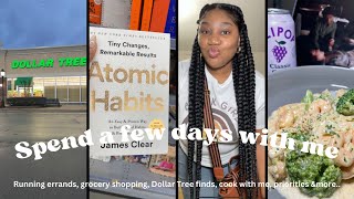 Vlog | running errands, grocery shopping + haul, Dollar Tree finds, Big Lots, car chit chat & more..