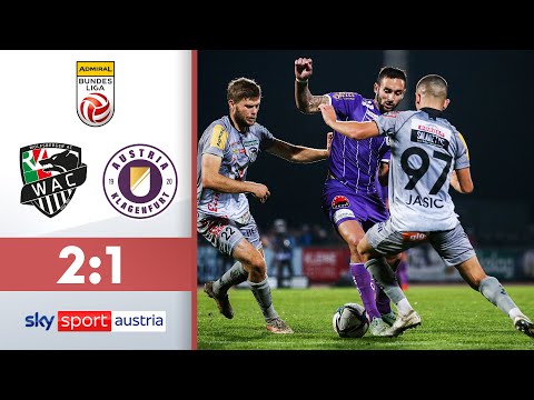 Derbysieg durch Traumtor! | Wolfsberger AC - Austria Klagenfurt | Highlights - ADMIRAL Bundesliga