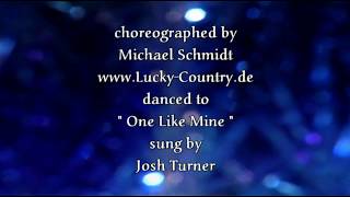 ONE LIKE MINE  ( Western Partner Dance )