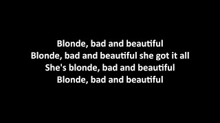 Airbourne - Blonde, Bad And Beautiful with lyrics