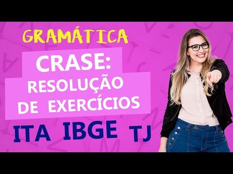 CRASIS: EXERCISE SOLUTIONS - ITA, TJ and IBGE - Prof. Pamba